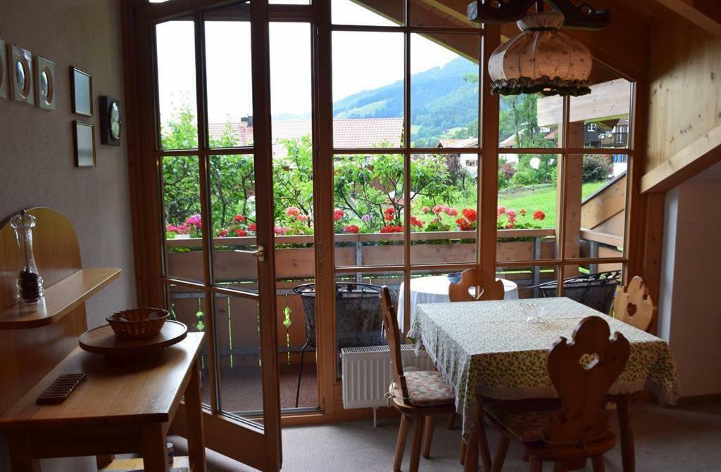 Apartamento Haus Wildbachtobel Bad Hindelang Exterior foto